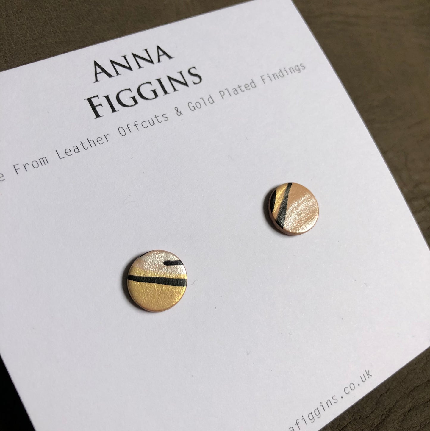 Tiger stripe studs
