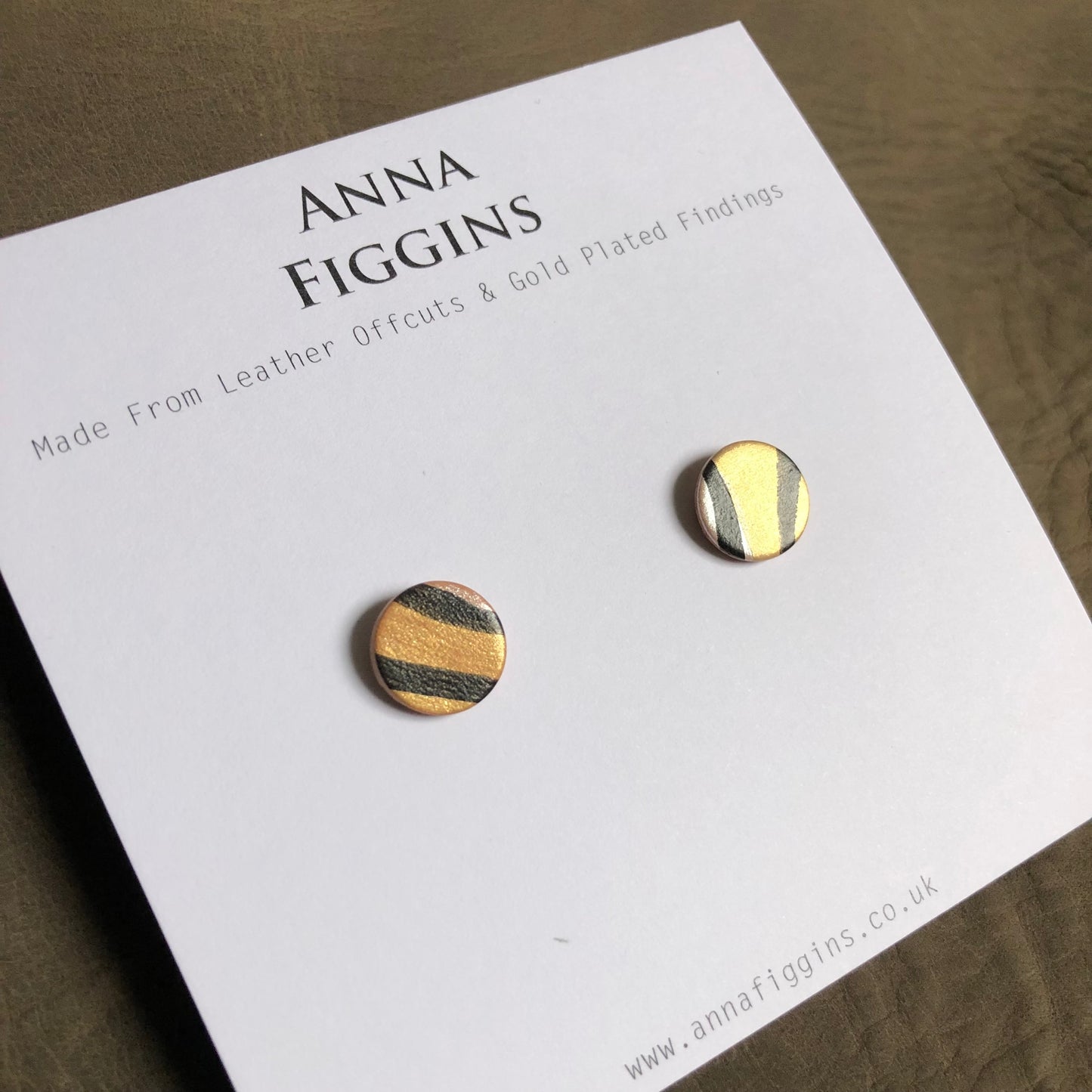 Tiger stripe studs