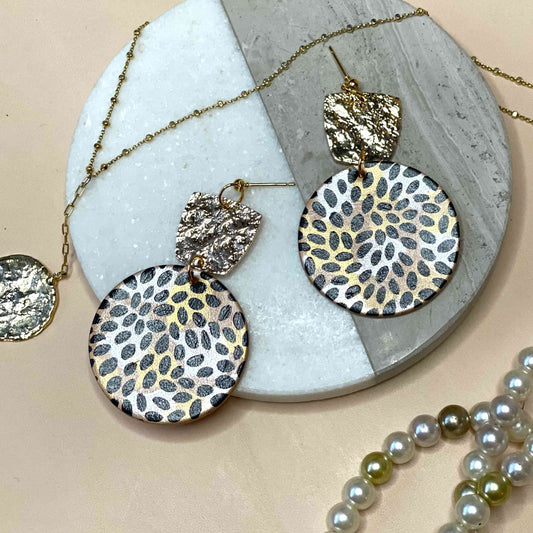 Wild Petal Statement Earrings