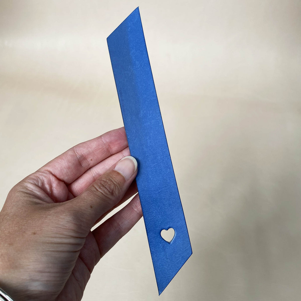 SECOND - Marine Heart Bookmark - Can Be Personalised