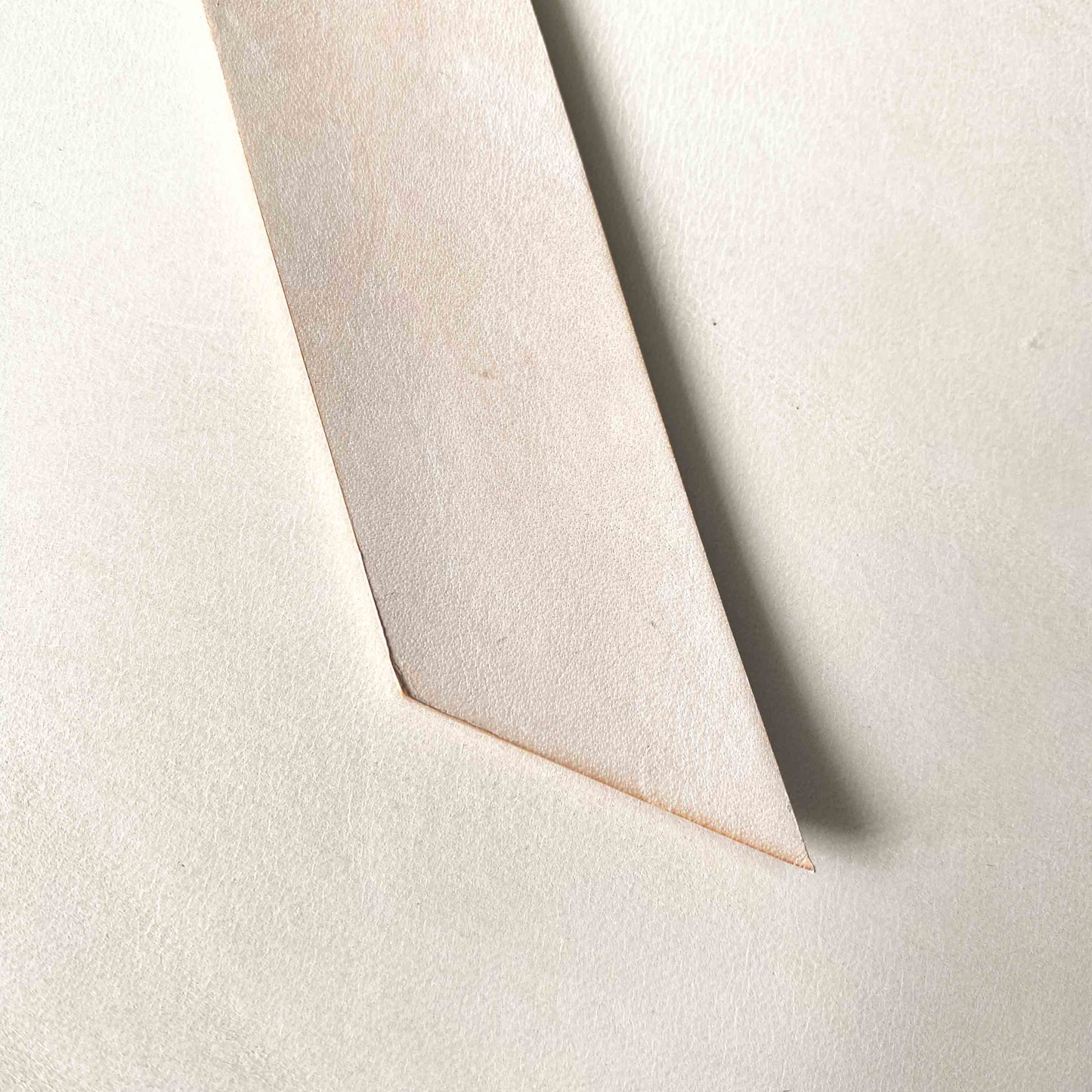 Personalised Leather Bookmark - Text Only