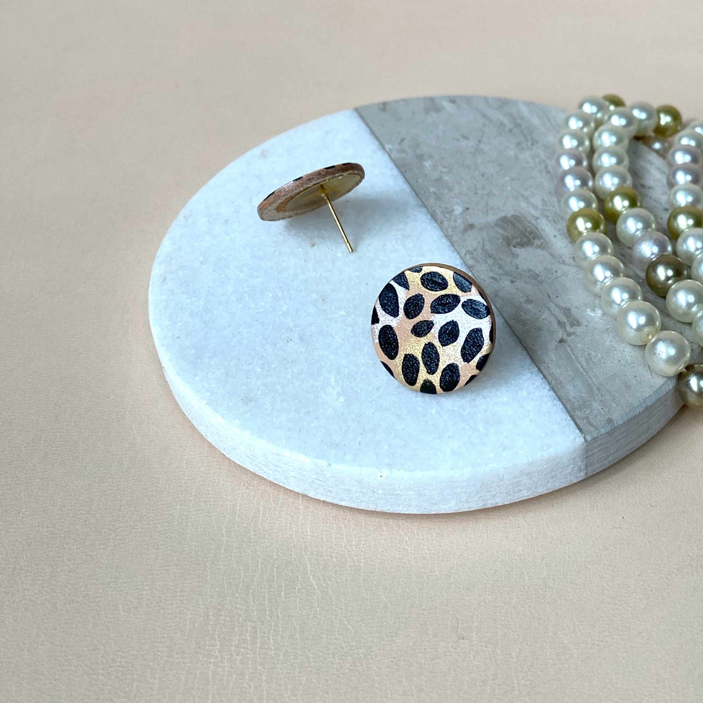 Wild Petal Statement Stud Earrings