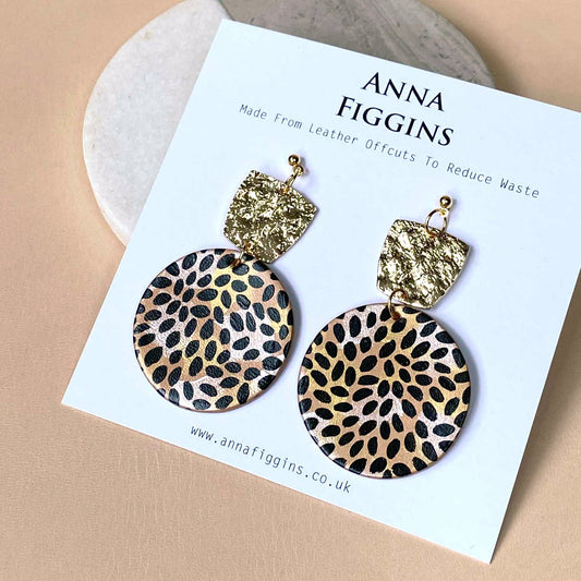 Wild Petal Statement Earrings